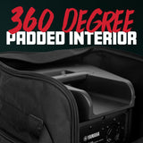 Gator Cases Bolsa de altavoz resistente para altavoces compactos de 10"; se adapta a QSC K10, Yamaha DXR10 y más (GPA-TOTE10)