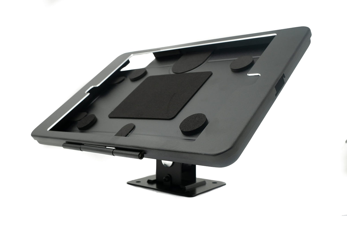 System-S Soporte de Pared con Cerradura 360° para iPad 7, 8, 9 y 10,2 Pulgadas (2019, 2020, 2021), Color Negro