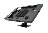 System-S Soporte de Pared con Cerradura 360° para iPad 7, 8, 9 y 10,2 Pulgadas (2019, 2020, 2021), Color Negro