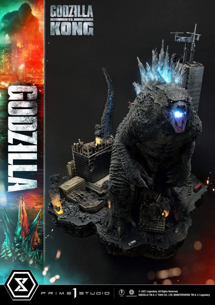 Prime 1 Studio Godzilla vs. Kong Godzilla Final Battle - Figura Decorativa (60 cm)