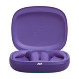 JBL Endurance Zone Auriculares Deportivos inalámbricos Abiertos True Wireless, diseño ergonómico de Gancho, OpenSound, 32 h de autonomía, Resistencia IP68, Google Finder, Violeta