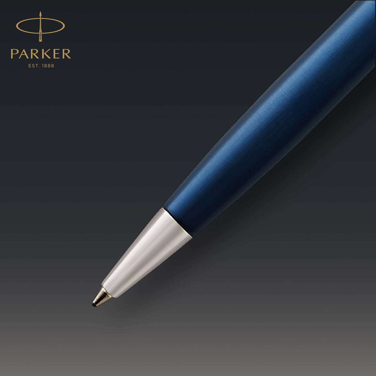 Parker Sonnet bolígrafo | lacado en azul con adorno acabado en paladio | punta media | en estuche de regalo