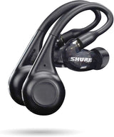 Shure AONIC 215 TW2 Auriculares de Aislamiento de Sonido inalámbrico Verdadero con tecnología Bluetooth 5, Audio Premium con Graves Profundos, Treinta y 32 Horas de duración de batería (Gen 2)-Negro