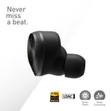 Technics EAH-AZ80E-K Auriculares Inalámbricos con Cancelación De Ruido, Bluetooth Multipunto 3 Dispositivos, Cómodos Intraurales, Carga Inalambrica, Negro