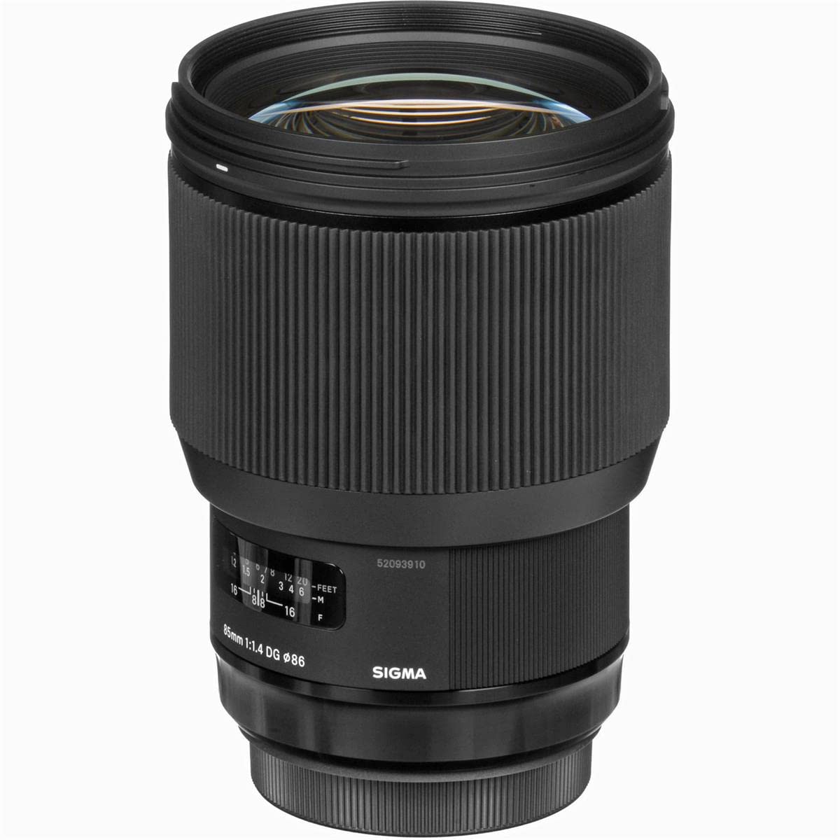 Sigma F1,4 DG Af HSM Art - Objetivo para cámara para réflex (85 mm) color negro
