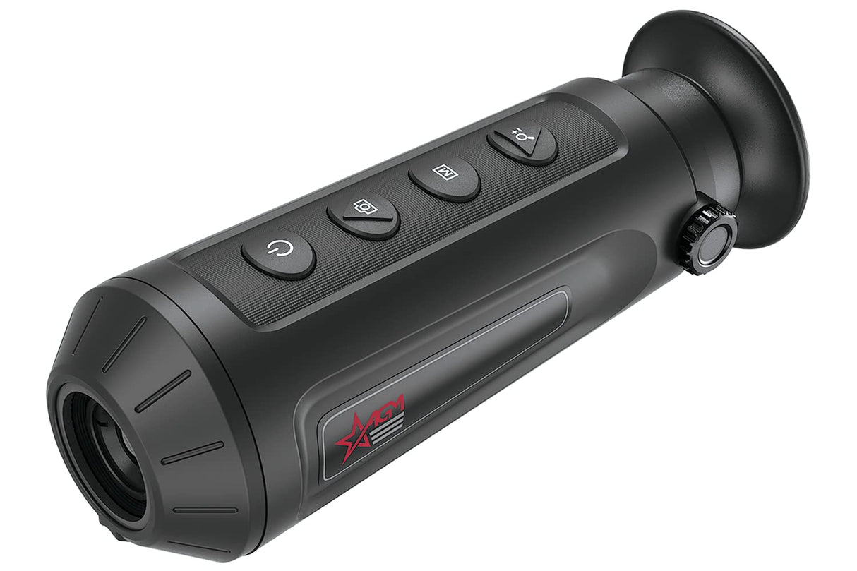 AGM Global Vision Monocular térmico Taipan TM15-256 monocular de Imagen térmica para Caza 256 x 192 (50 Hz), monocular para Adultos de Alta Potencia, cámara térmica táctica, visión de Calor,