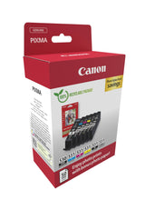 Canon PG-585 + CL-586, Cartuchos de Tinta Original, Multipack de 6 Cartuchos