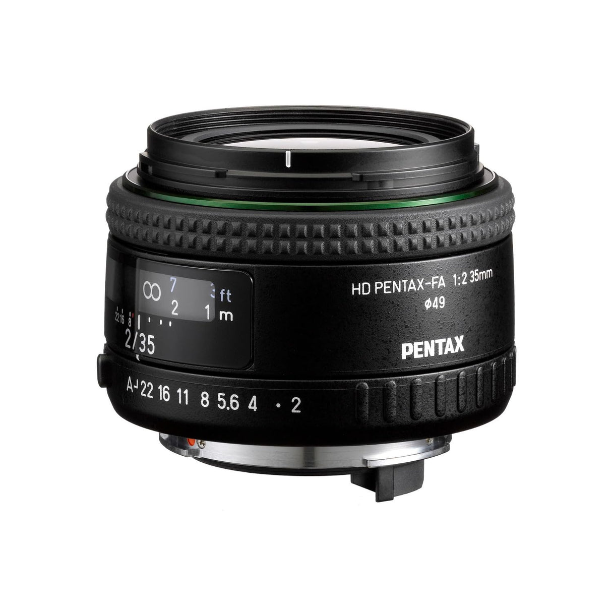 HD PENTAX-FA35mmF2 Versátil Objetivo Gran Angular con Recubrimiento HD Que minimiza Reflejos Recubrimiento SP Que Evitar Manchas Lente asférica híbrida para imágenes más claras y con Mayor Contraste