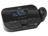 Trevi RC 85D8 Dab - Radiodespertador electrónico con proyección horaria y Receptor Digital Dab/Dab+, Gran Pantalla LED, alarmas programables, función Snooze, función de sueño