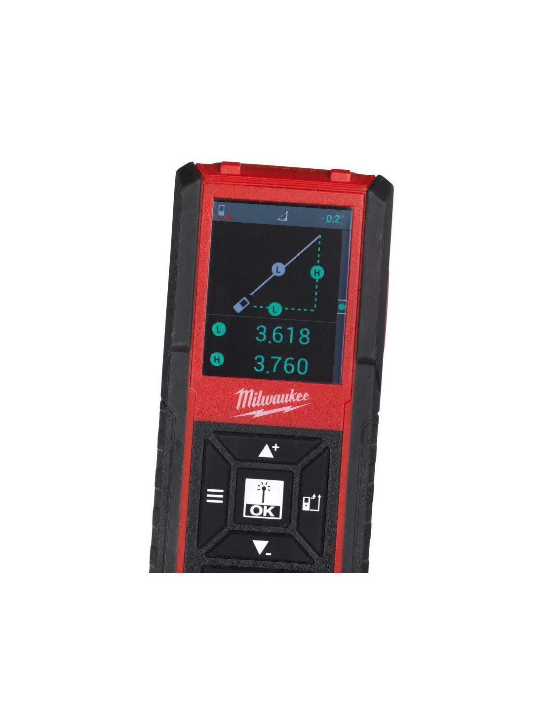 Milwaukee - Laser Telémetro Ldm 100 Pantalla A Color de 100 M