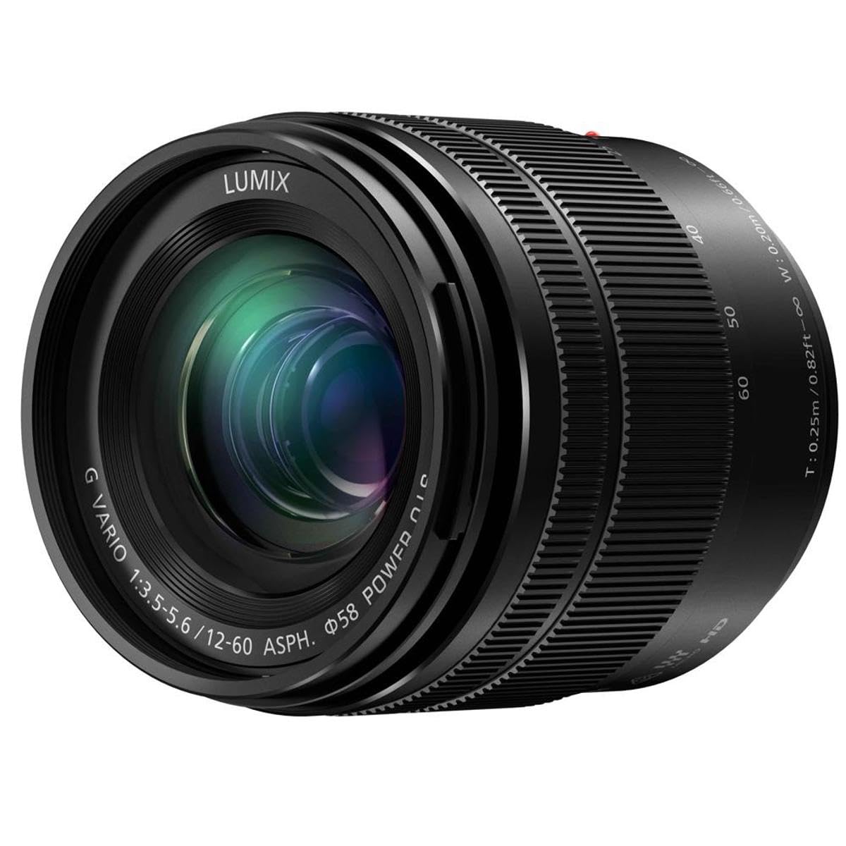 Lente PANASONIC LUMIX G, 25MM, F1.7 ASPH., Micro Cuatro TERCIOS SIN Espejo, H-H025K (Negro EE. UU.)