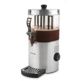 H.Koenig Dispensador de chocolate caliente Acero inoxidable SHK800, 1200W, Recipiente extraíble de 3L, Termotast ajustable, Mantener caliente, Sistema antigoteo, Apto para lavavajillas