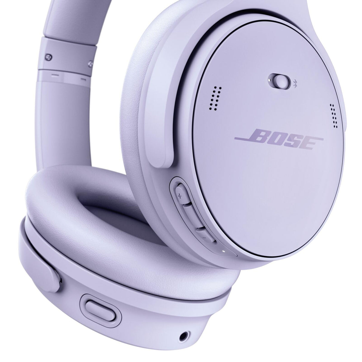 Bose QuietComfort Headphones, Auriculares inalámbricos con cancelación de ruido, Auriculares de diadema con Bluetooth, micrófono y cable con hasta 24 horas de autonomía, Lila Claro - Edición Limitada