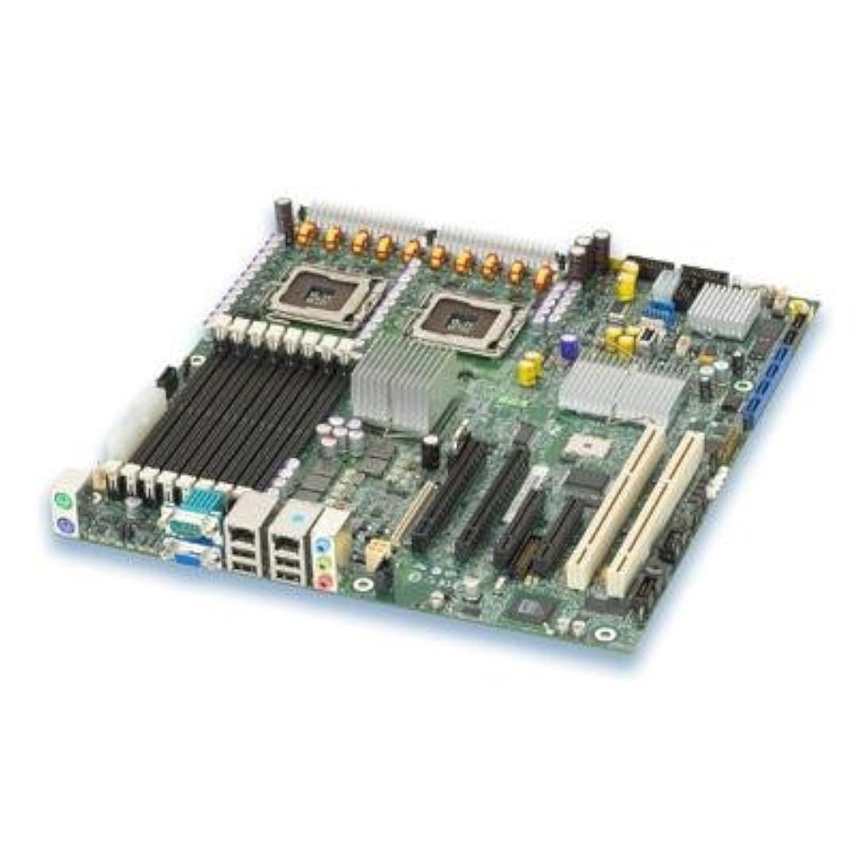 Intel Server Board S5000PSLROMBR placa base para - Servidor (Intel, LGA 771 (Socket J), 1333,667,1066 MHz, 64 GB, SATA, Serial Attached SCSI (SAS), 0, 1, 5)