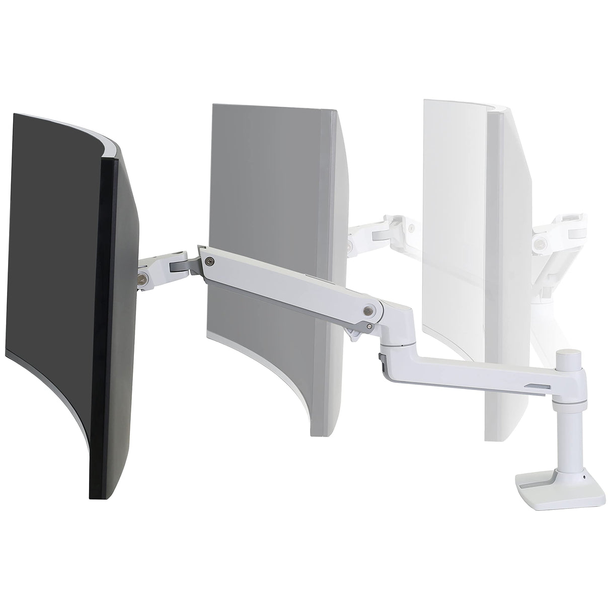 Ergotron LX Desk Monitor Arm Befestigungskit Alu (45-490-216) (45490216)