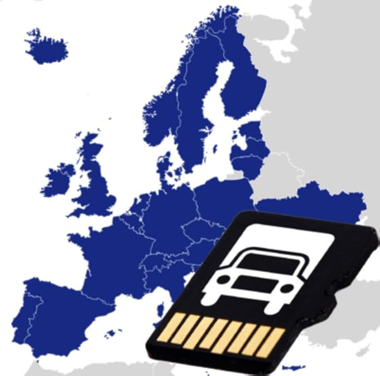 Blaupunkt Software de navegación Europa 12 Meses para actualización de mapas – para Serie 700 (versión camión/Autocaravana), Color Negro