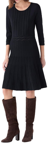 Caroll 251R-ROMELINE Vestido, Belleza Negra, 42 para Mujer