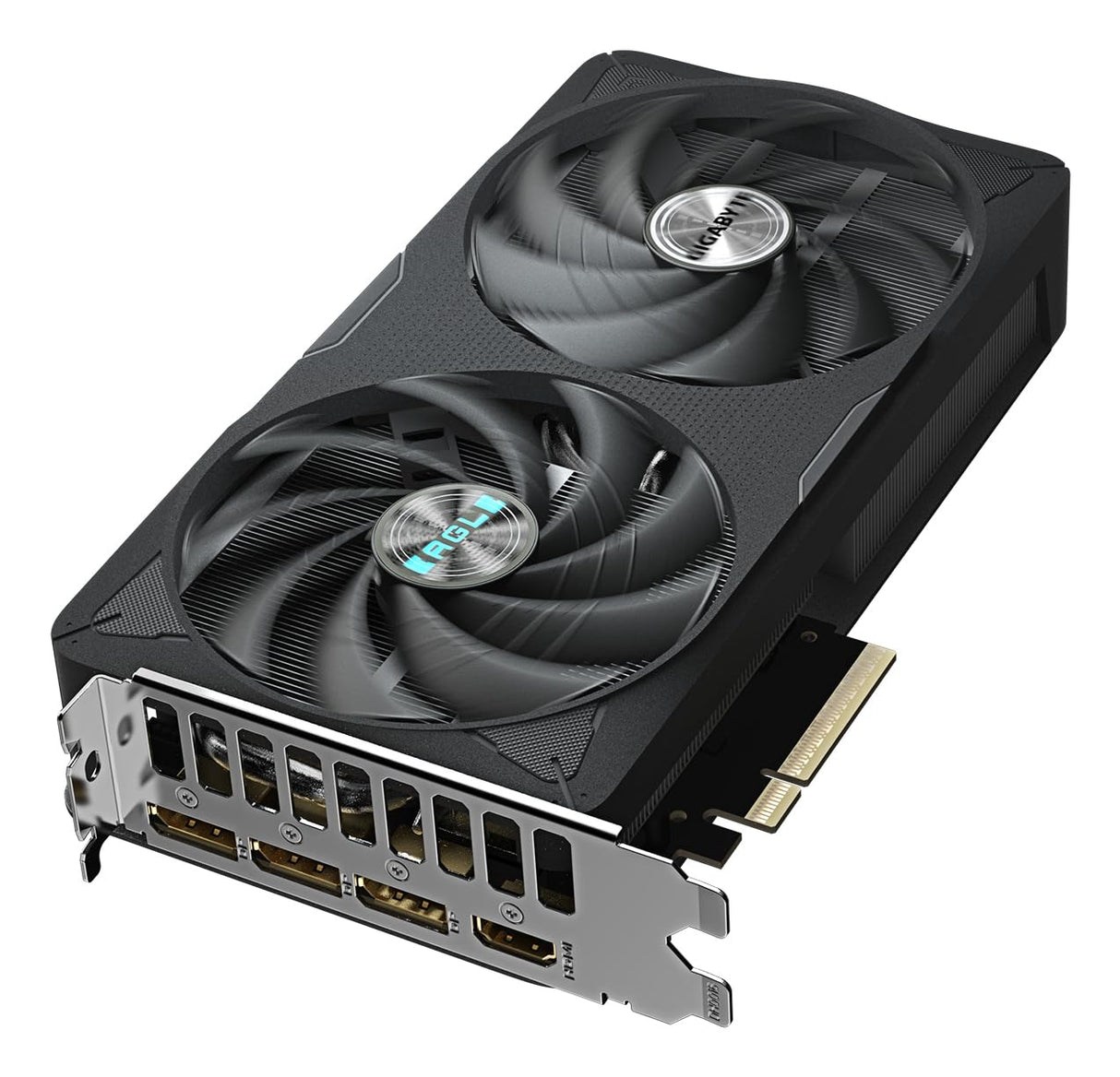 Gigabyte GeForce RTX 5060 Ti Eagle OC 16G Tarjeta Gráfica – 16 GB GDDR7, 128 bits, PCI-E 5.0, 2617 MHz Frecuencia del núcleo, 3 x DisplayPort, 1 x HDMI, GV-N506TEAGLE OC-16GD