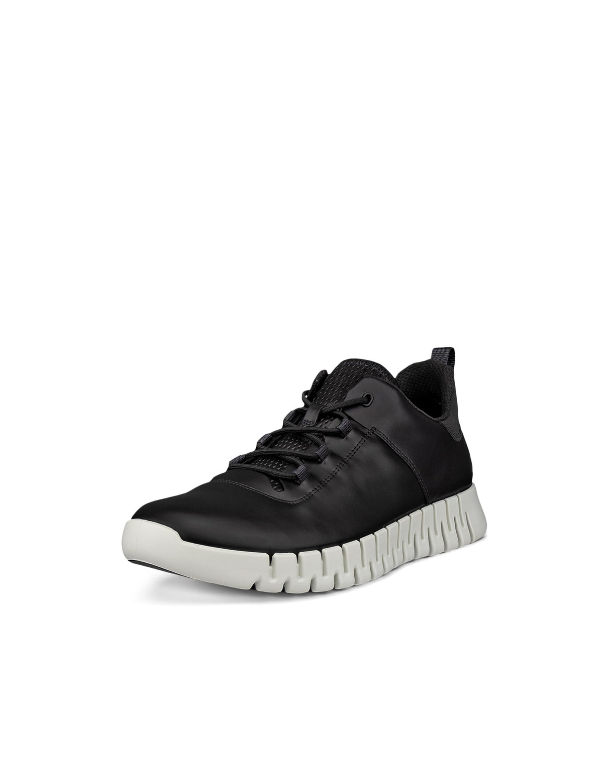 ECCO Gruuv Zapatos para Hombre, Black y Black, 44 EU
