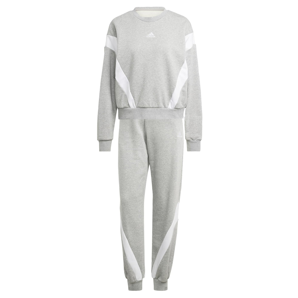 adidas Mujer Laziday Track Suit, Medium Grey Heather, L