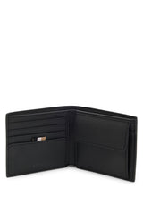 BOSS Zair_4cc_Coin N., 4Cardslots_Monedas Hombre, Black1, One Size