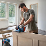 Bosch Professional 18V System cepillo a batería GHO 18V-26 (Brushless, incl. bolsa para polvo, tope paralelo, 1 cuchilla Wood Razor, sin baterías ni cargador, en L-BOXX)