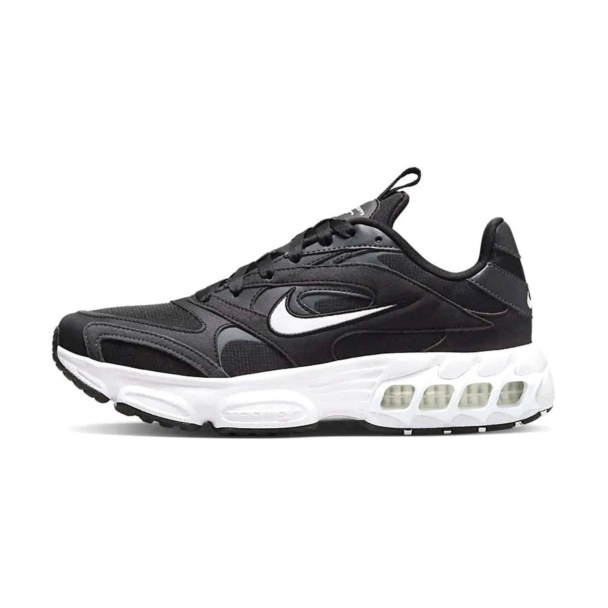NIKE Zoom Air Fire, Sneaker Mujer, Negro Blanco, 41 EU