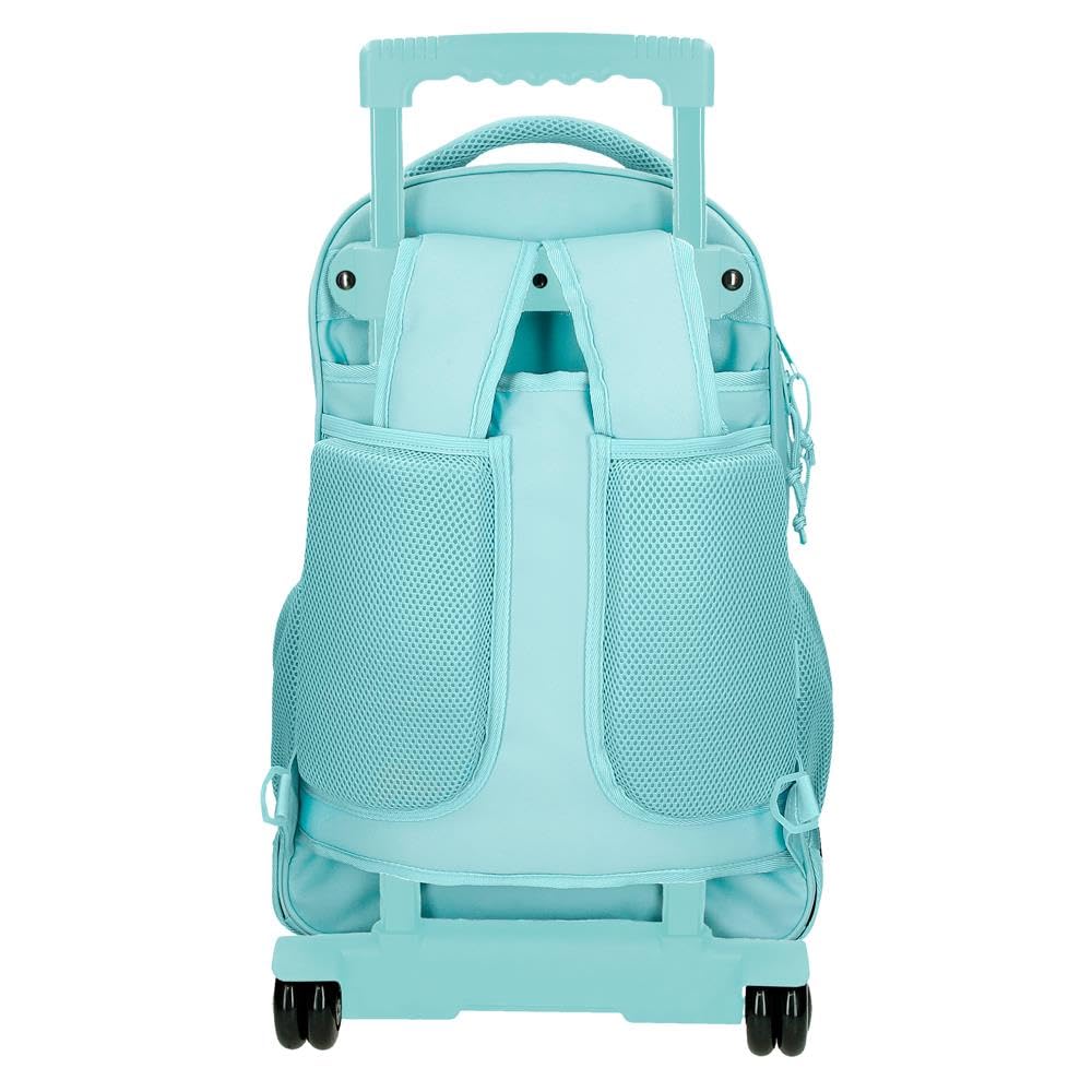 Reebok ANN Mochila Compact 2 Ruedas Azul 32x43x21 cms Poliéster 28,9L