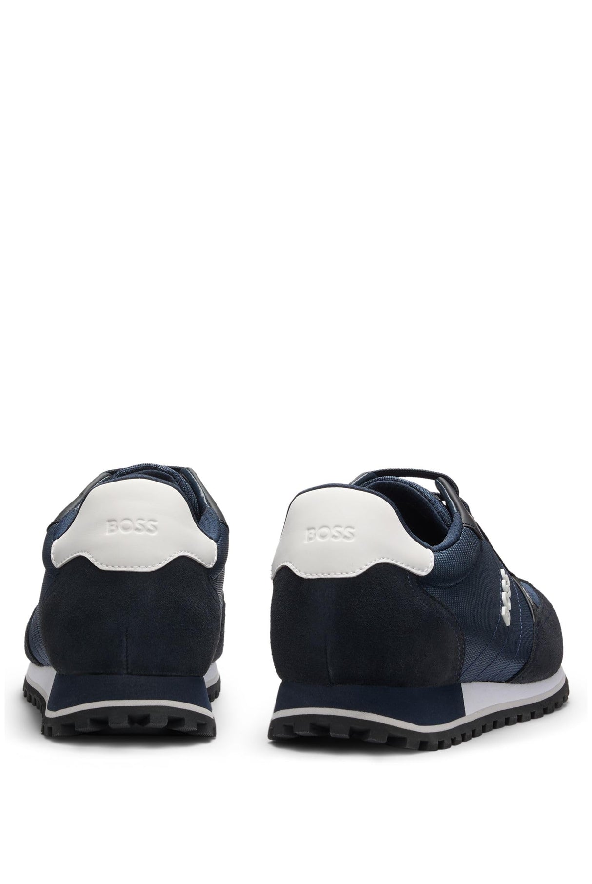 BOSS Hombres Parkour-L_Runn_NY_N Sneaker Azul 42 EU