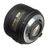 Nikon AF-S DX Nikkor 35 mm f/1.8 G - Objetivo para montura F, distancia focal fija 52.5 mm, apertura f/1.8G, negro - Versión Europea
