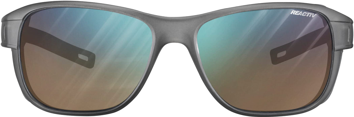 Julbo Camino Gafas DE Sol, Negro Translucido Mate/Gris, L Unisex Adulto