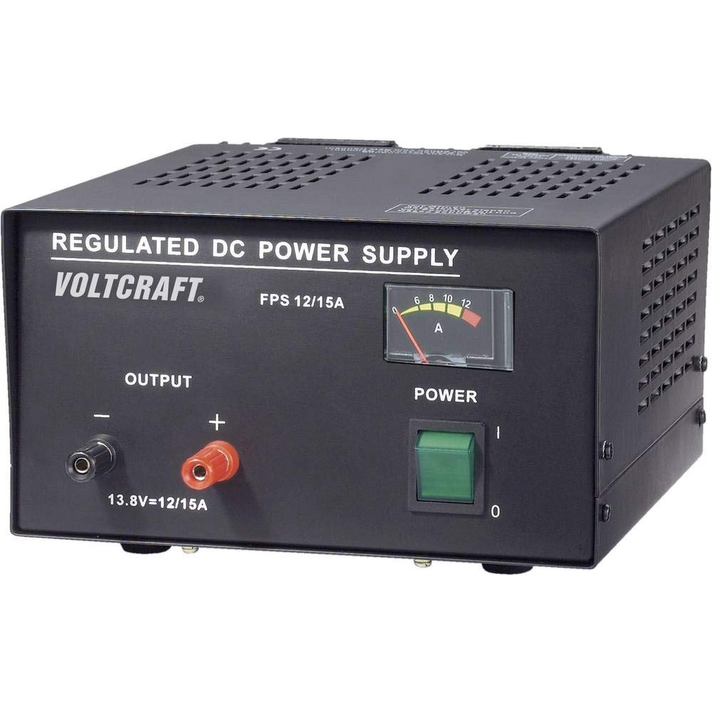 VOLTCRAFT Tensión Fija Fuente de Alimentación de Laboratorio FSP-11312 13.8 V/DC 12 A 165 W Nbr. de Salidas 1 x