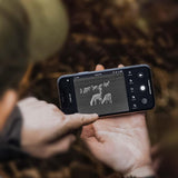 HIKMICRO Lynx LH15 2.0 - Cámara térmica portátil monocular con Alcance de 750 m, Pantalla OLED, Memoria integrada de 16 GB, Punto de Acceso WiFi