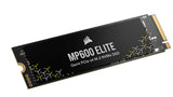 Corsair MP600 Elite SSD NVMe M.2 PCIe Gen4 x4 de 2 TB - M.2 2280 - Lectura Secuencial de hasta 7.000 MB/s - NAND 3D TLC de Alta Densidad - Negro