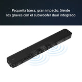 Sony HT-S2000 Barra de Sonido TV con Bluetooth, pequeña y compacta, Dolby Atmos, 3.1 Canales