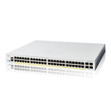 Cisco Switch Inteligente Cisco Catalyst 1200-48P-4G, GE de 48 Puertos, PoE, SFP GE 4x1, protección Limitada de por Vida (C1200-48P-4G)