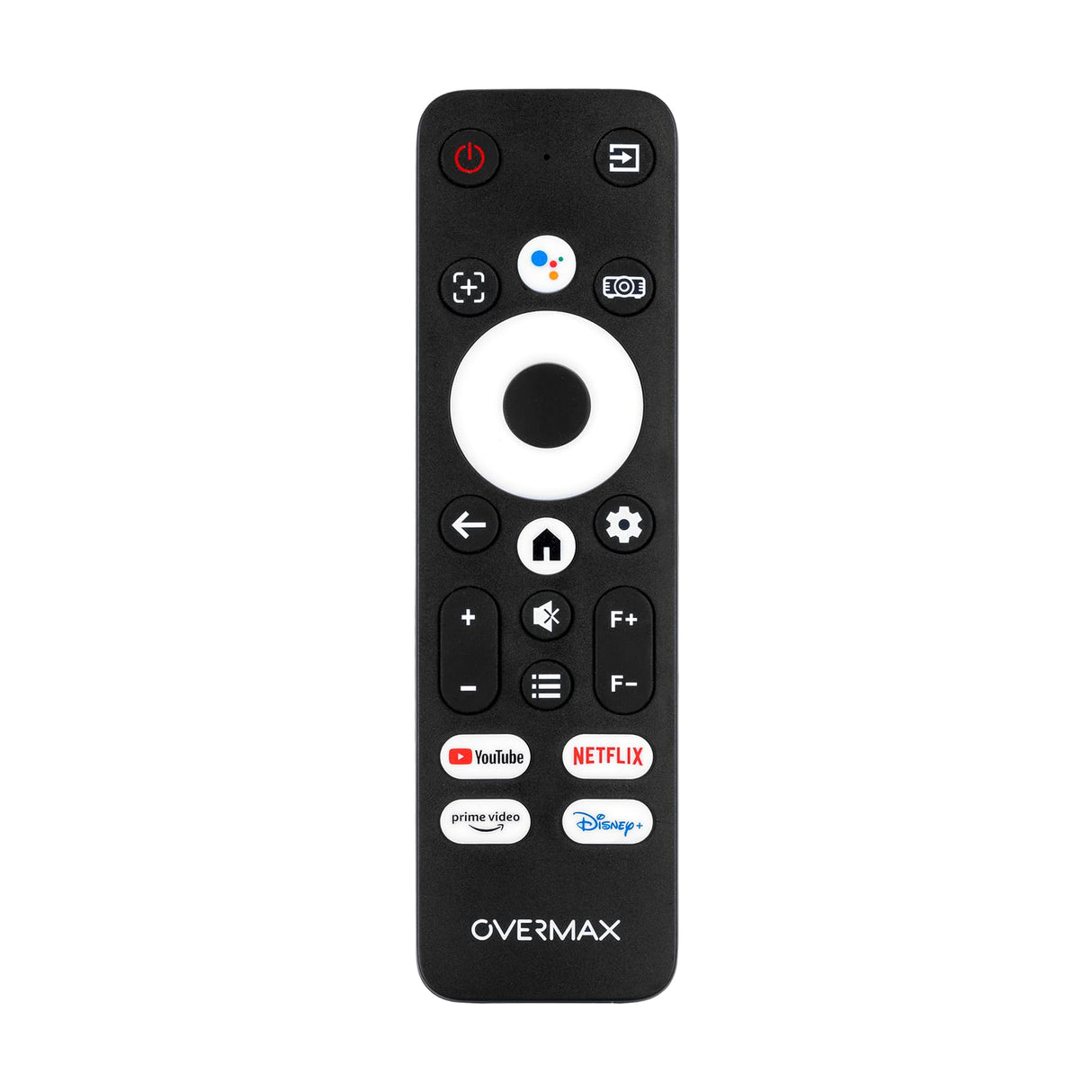 Overmax Proyector Inteligente Multipic 5.2 - Soporte 4K y Full HD 1080P, Google TV con Control de Voz, WiFi/Bluetooth/Miracast, Auto Keystone, Cine en casa de 200″, 7000 lúmenes, Compatible con