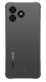 Hammer Blade Va 5G Smartphone ultrarresistente, IP69, 6000mAh, 6,56 Pulgadas, 8GB RAM incorporada, 128/1T GB, Android 14, cámara de 50mpx, Pantalla Gorilla Glass, NFC, Volte