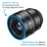 Obiektyw Irix Cine 45 mm T1.5 do Sony E Metric [ IL-C45-SE-M ], Desconocido