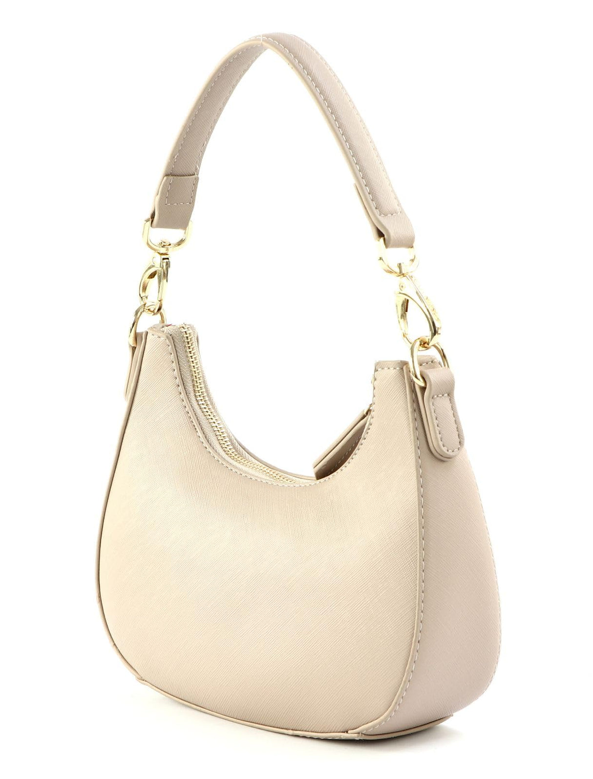 Valentino Zero Re Sacca Hobo Bag Beige