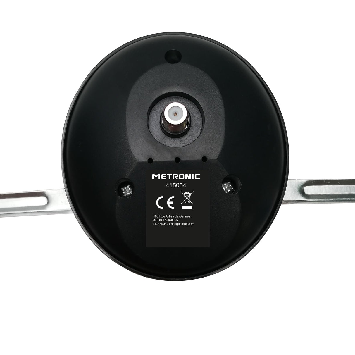 Metronic 415054 - Antena TDT Exterior 26 DB + Filtro de 694 MHz, 4G/5G, Plegable, Horizontal-Vertical, Toma F
