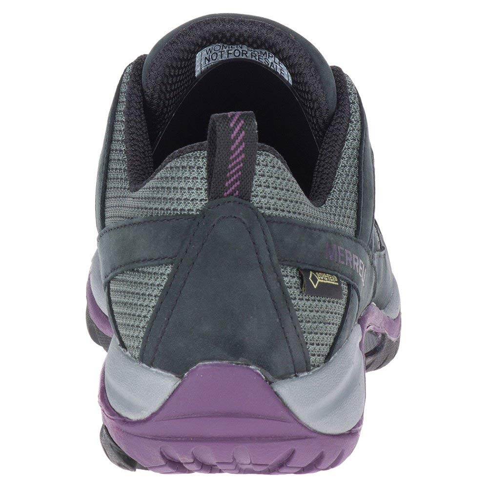 Merrell Siren Sport 3 GTX, Zapato para Caminar Mujer, Negro (Black/Blackberry), 39 EU