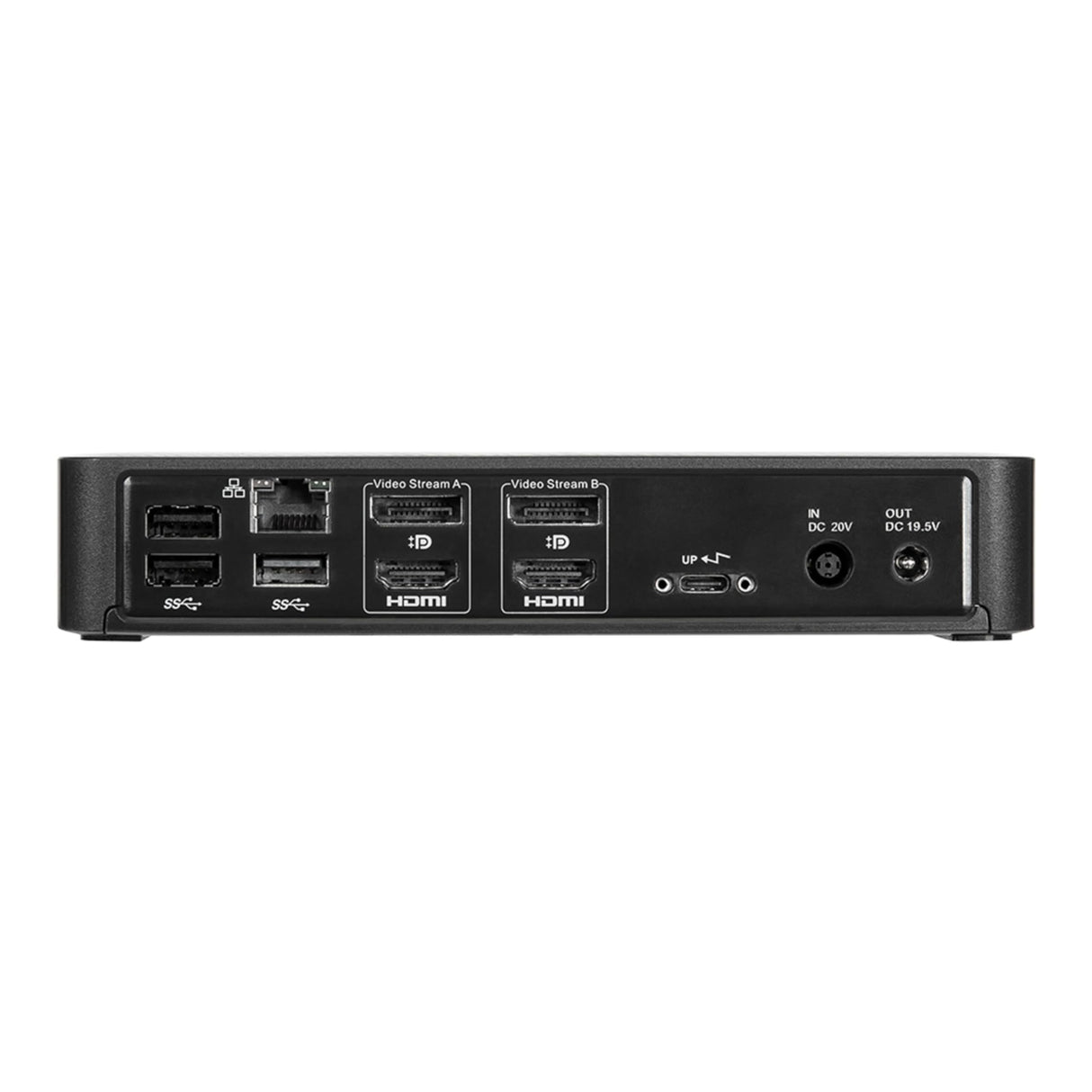Targus DOCK182EUZ Docking Station DV4K Universal USB-C con Power Delivery de 100 W, hub multipuerto para Ampliar el Escritorio con 1 o 2 monitores, estación Base – Negro