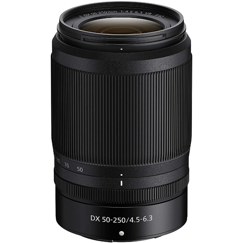 Nikon Objetivo Nikkor Z DX 50-250mm f/4.5-6.3 VR, para Nikon Serie Z, Negro