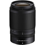 Nikon Objetivo Nikkor Z DX 50-250mm f/4.5-6.3 VR, para Nikon Serie Z, Negro