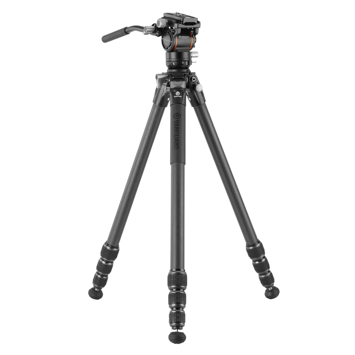 Vanguard Alta Pro 3VL 264CV14 - Trípode de vídeo de Carbono, rótula Veo PV-14 y Base niveladora