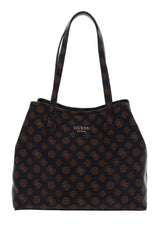 GUESS Vikky Tote, Bag Women, marrón, One Size