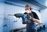 Bosch Professional BITURBO GBH 18V-34 CF - Martillo perforador combinado a batería (18V, 5,8 J, Ø máx. hormigón 32 mm, SDS plus, Connectivity, 2 baterías ProCORE18V 5.5Ah, en maletín)