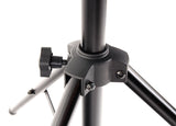 Soporte de Luz Showlite LS250 con Travesaño (para iluminación de escenarios y conciertos, para hasta 4 focos, 1,10m-2,50m, carga máxima: 30 kg)