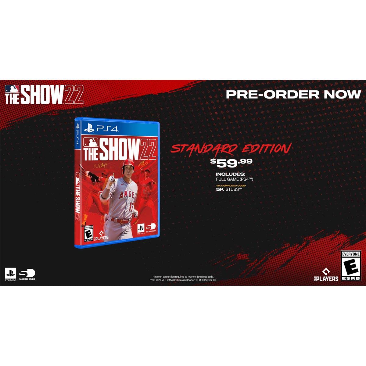 Sony Interactive Entertainment PS4 MLB THE SHOW 22 Standard Anglais PlayStation 4